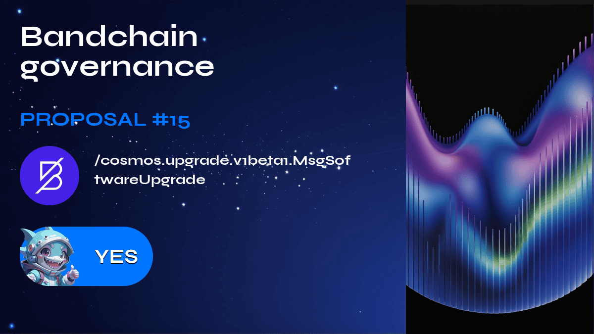 Bandchain governance. Proposal №15
