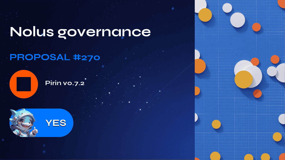 Nolus governance. Proposal №270