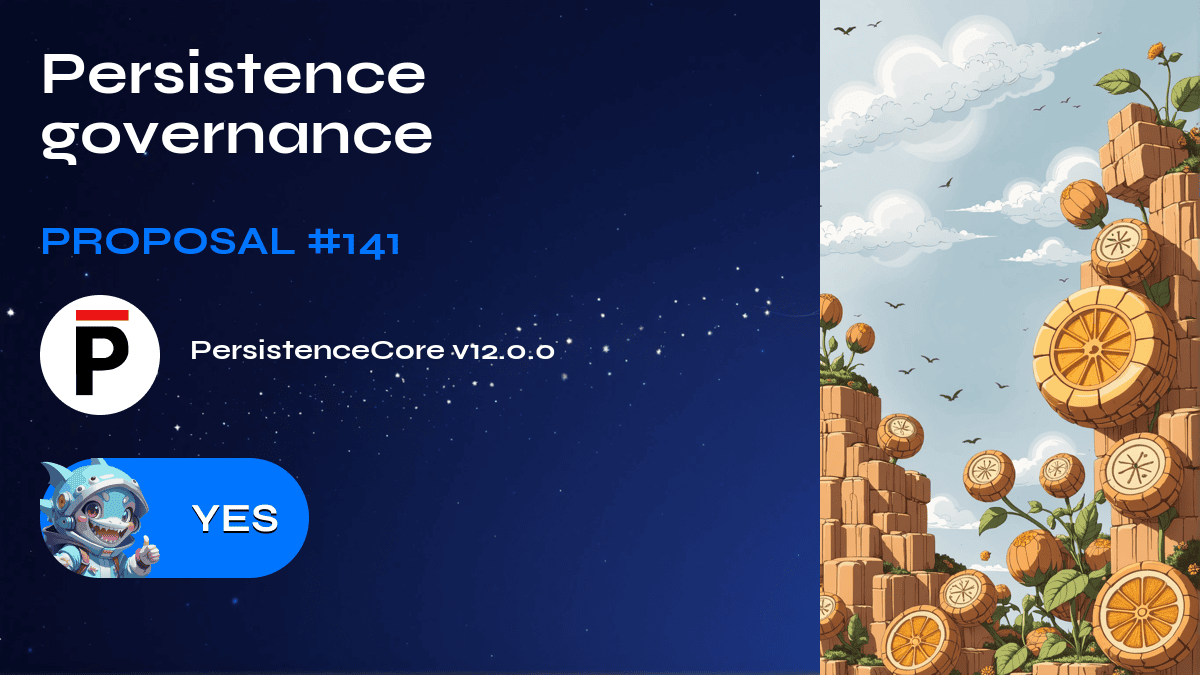Persistence governance. Proposal №141