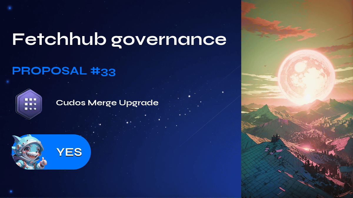 Fetchhub governance. Proposal №33