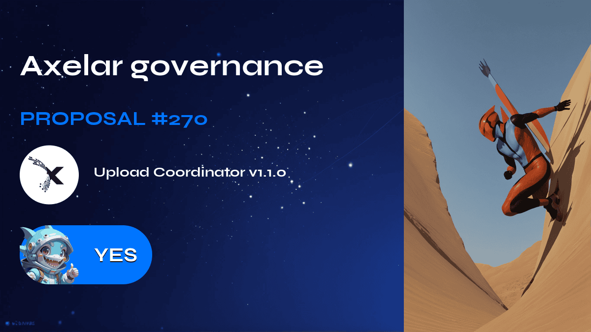 Axelar governance. Proposal №270