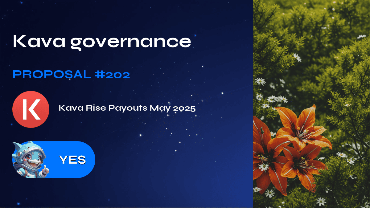Kava governance. Proposal №202