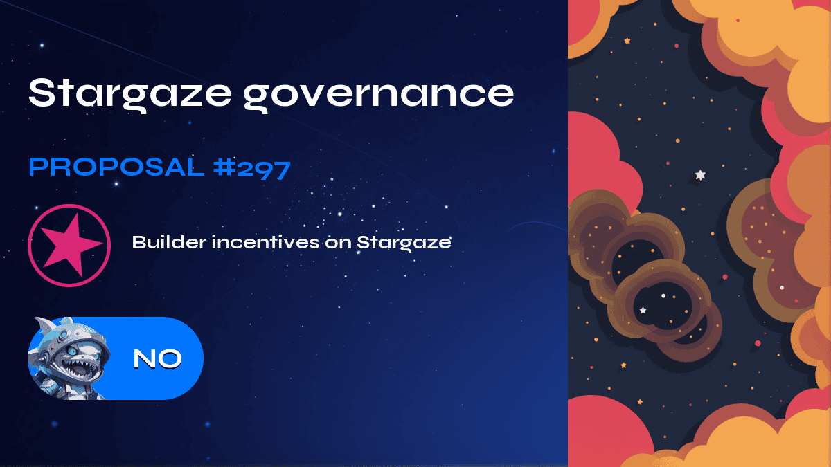 Stargaze governance. Proposal №297