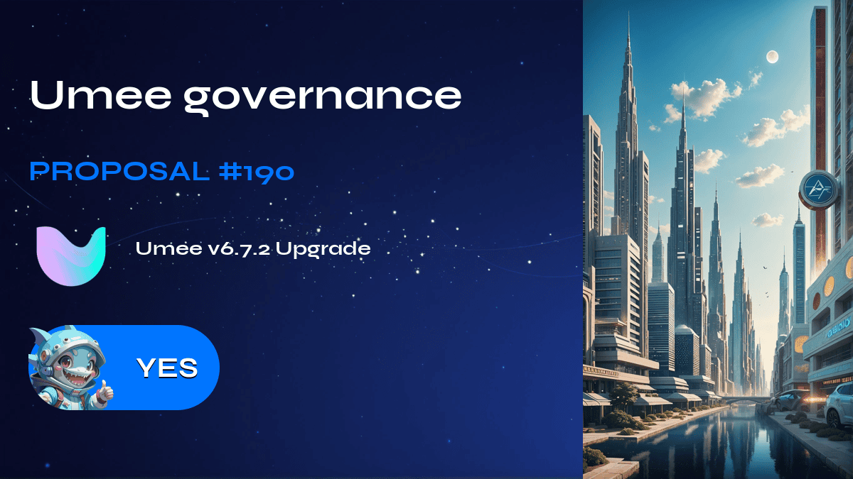 Umee governance. Proposal №190