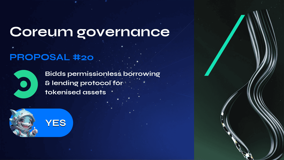 Coreum governance. Proposal №20
