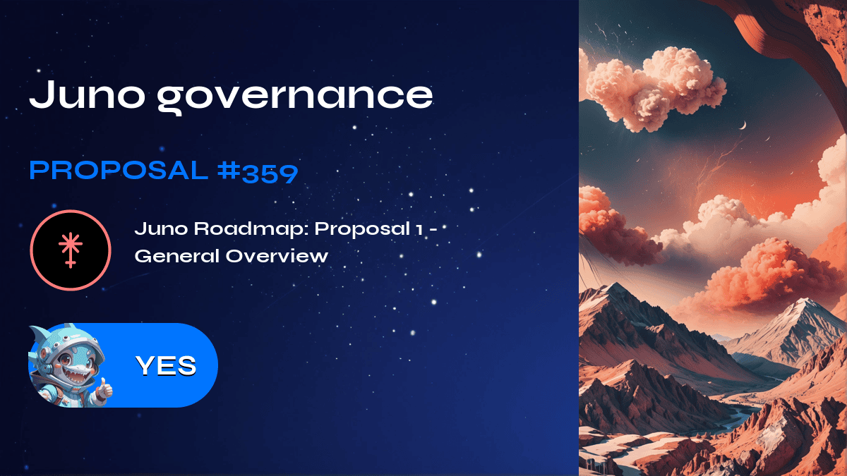 Juno governance. Proposal №359