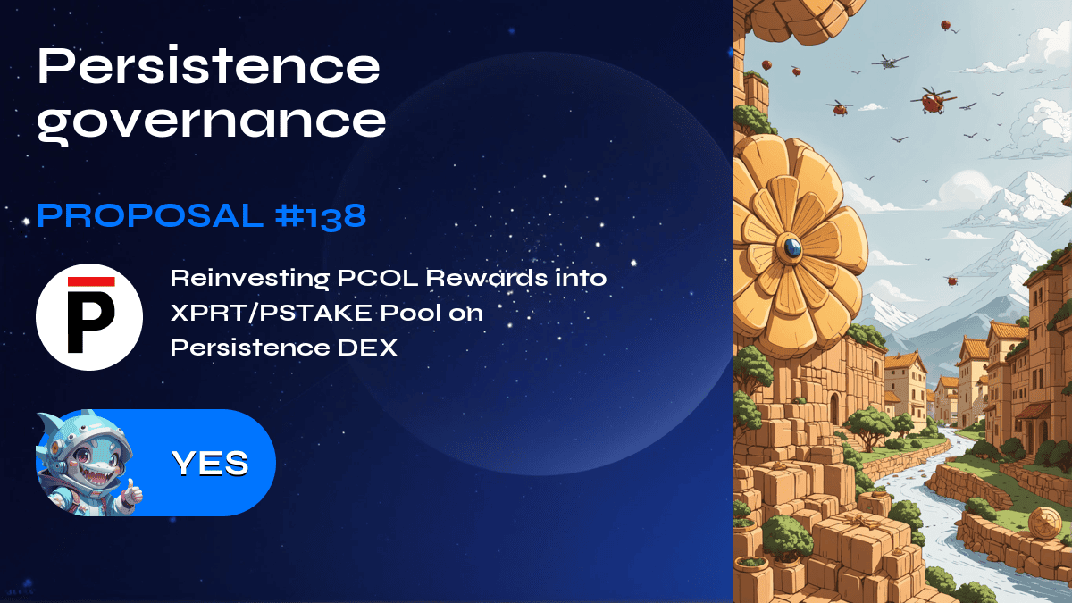Persistence governance. Proposal №138