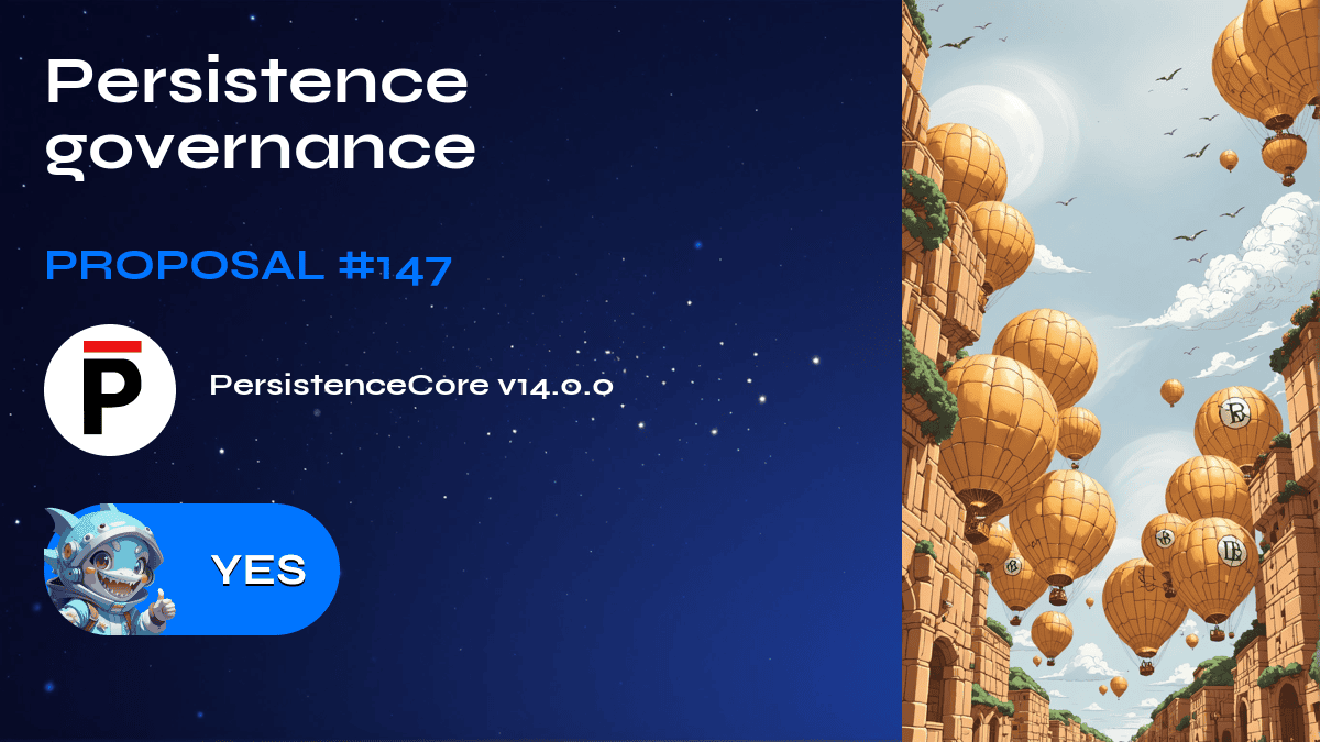 Persistence governance. Proposal №147