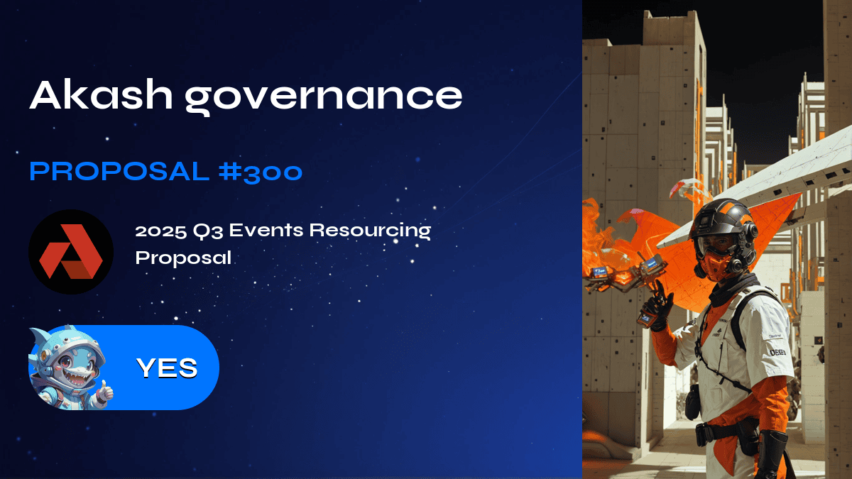 Akash governance. Proposal №300