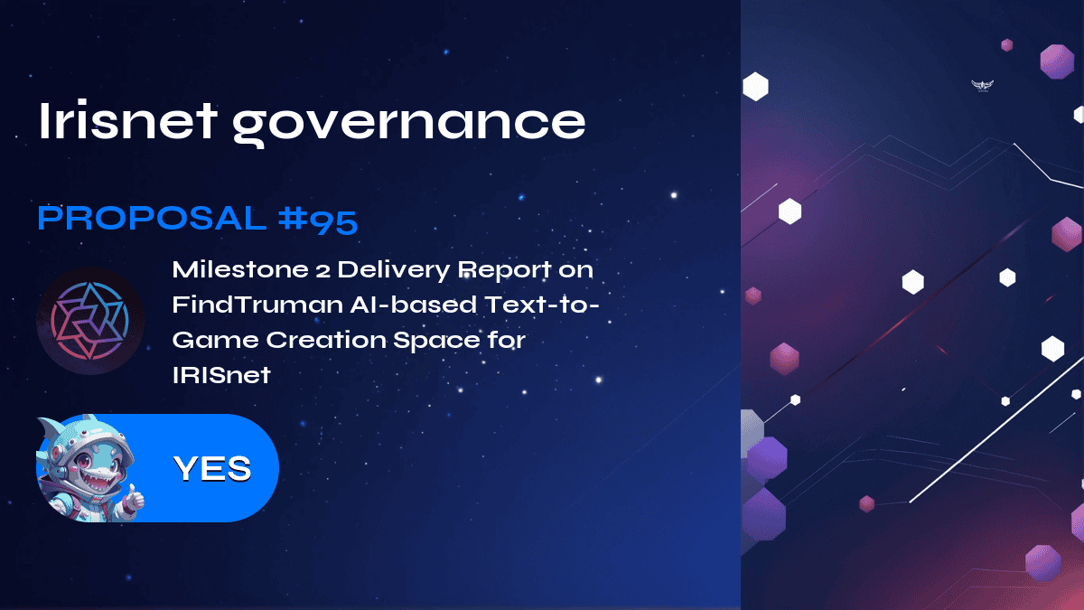 Irisnet governance. Proposal №95