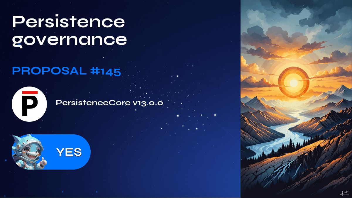 Persistence governance. Proposal №145