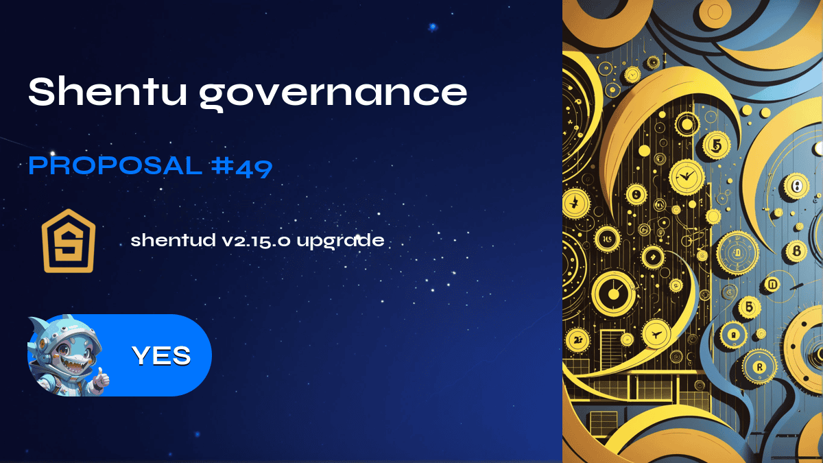 Shentu governance. Proposal №49
