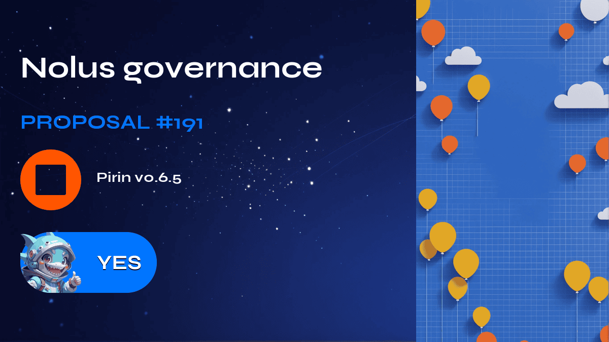 Nolus governance. Proposal №191