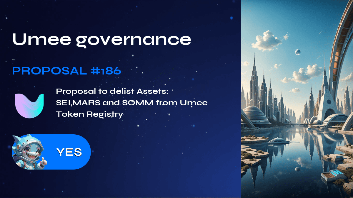 Umee governance. Proposal №186