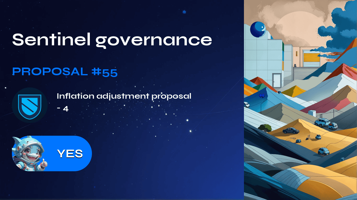 Sentinel governance. Proposal №55