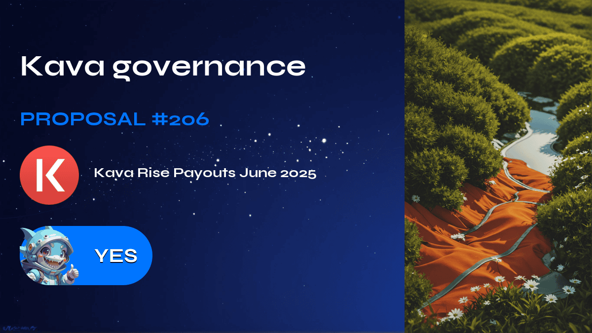 Kava governance. Proposal №206