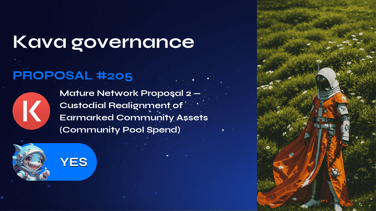 Kava governance. Proposal №205