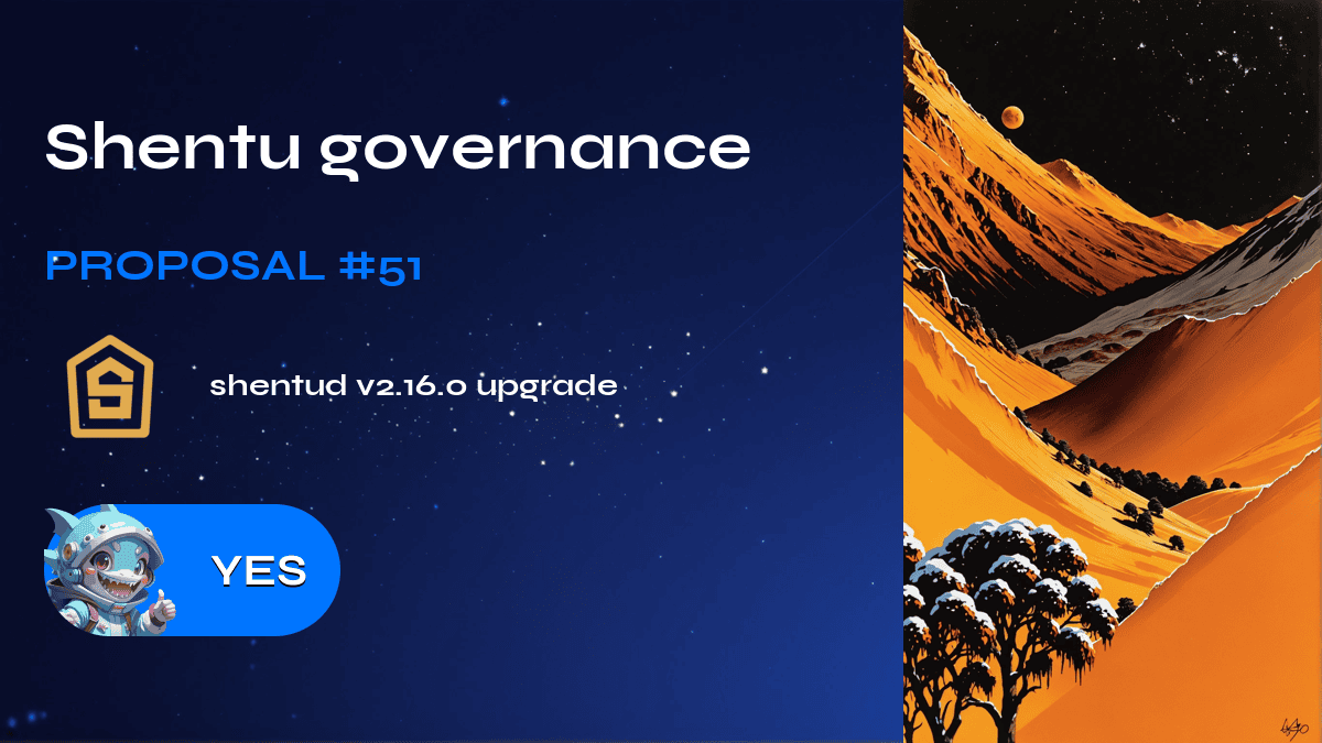 Shentu governance. Proposal №51