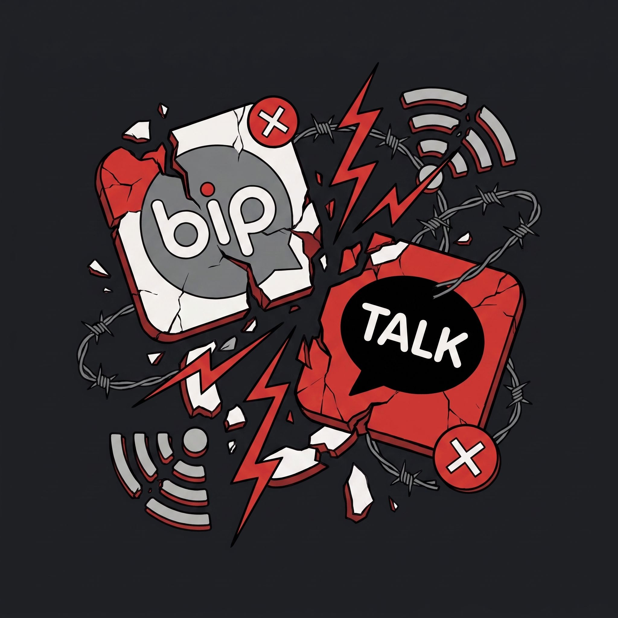 Причины сбоев в работе мессенджеров BiP и KakaoTalk в России